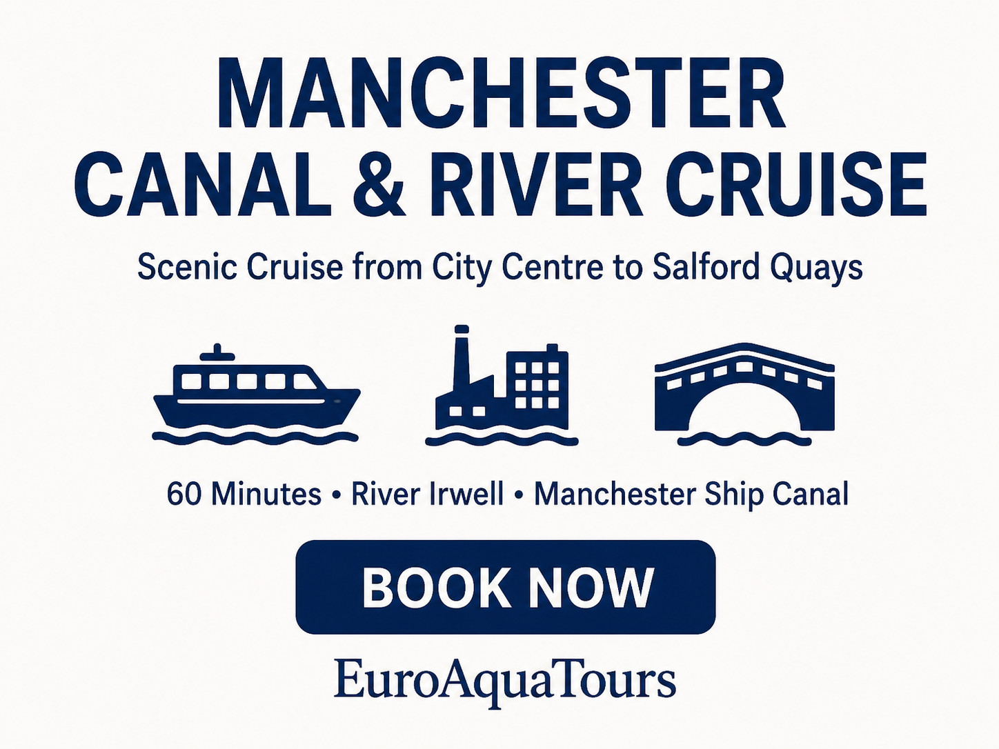 Manchester Canal & River Cruise Book Now EuroAquaTours