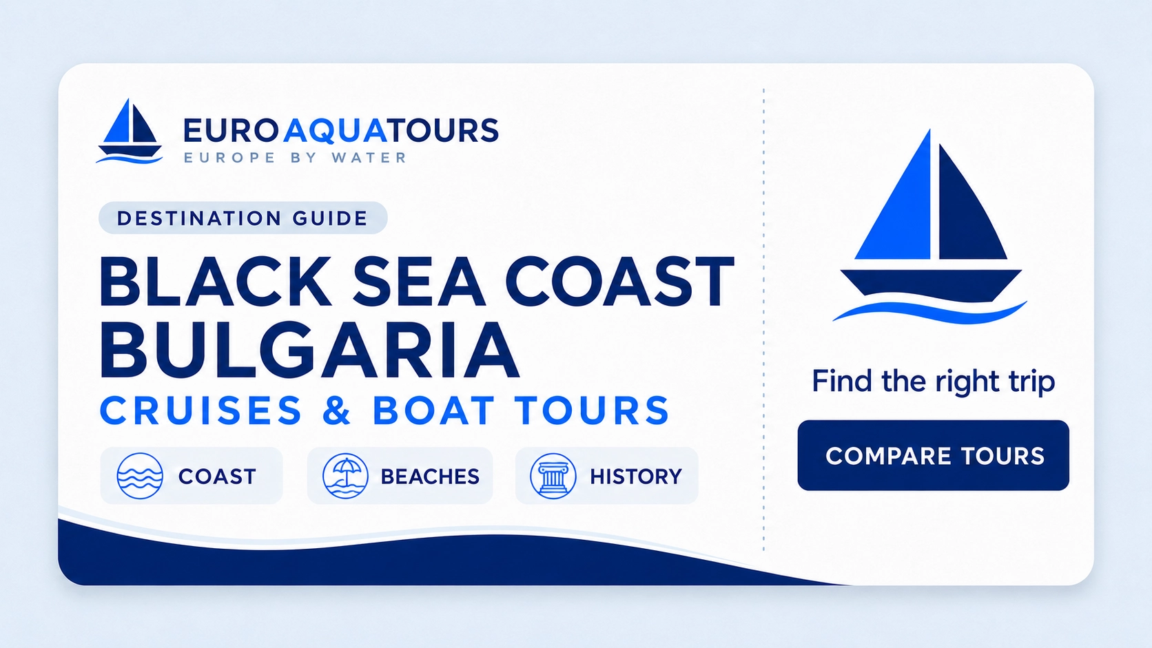 Black Sea Coast Bulgaria cruises and boat tours destination guide by EuroAquaTours