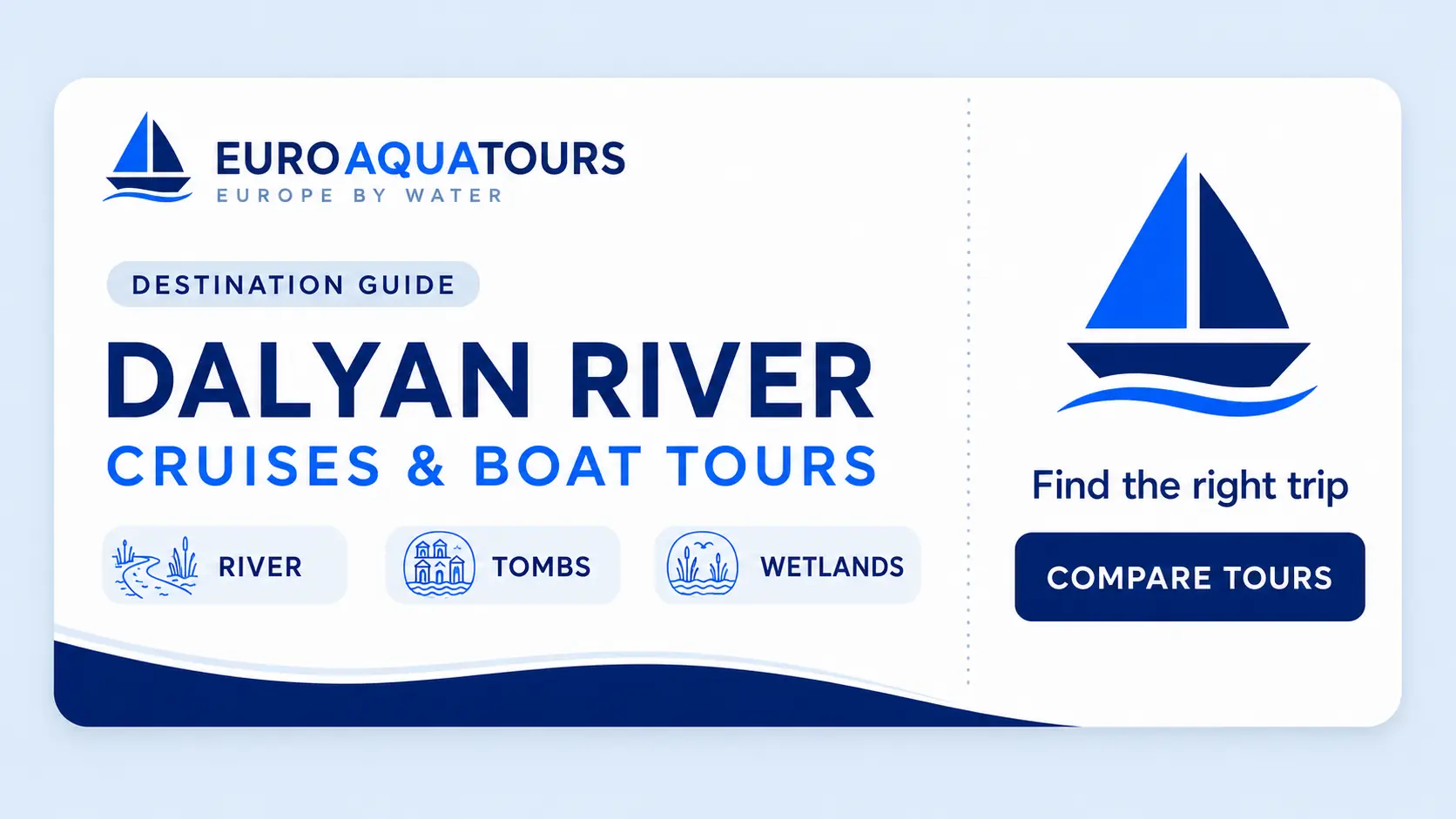 Dalyan River cruises and boat tours destination guide by EuroAquaTours