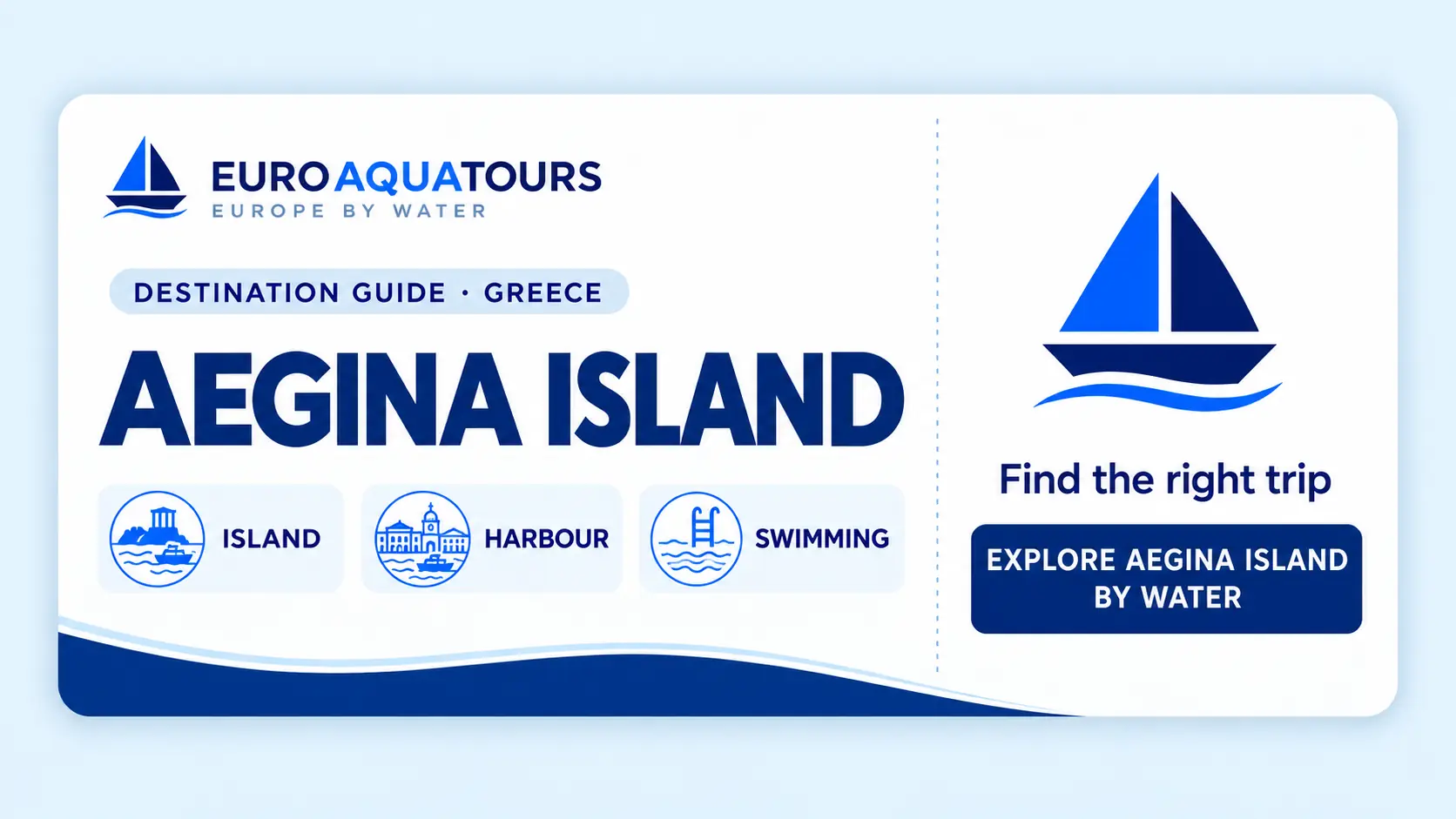 Aegina Island, Greece cruises and boat tours destination guide by EuroAquaTours
