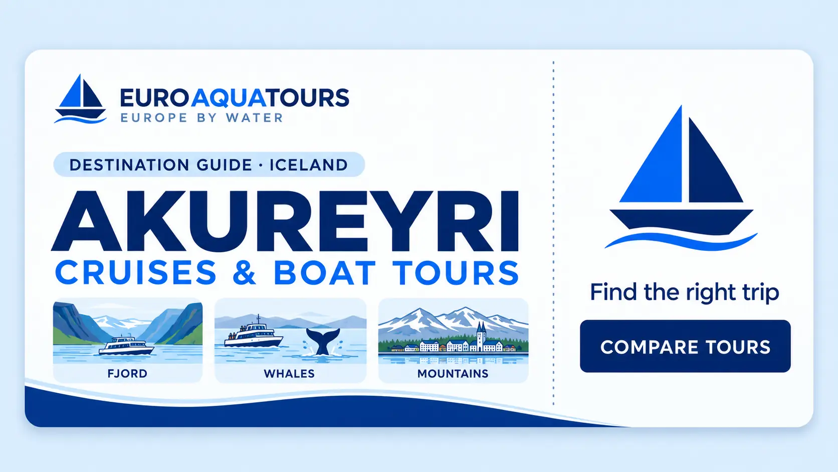 Akureyri, Iceland cruises and boat tours destination guide by EuroAquaTours