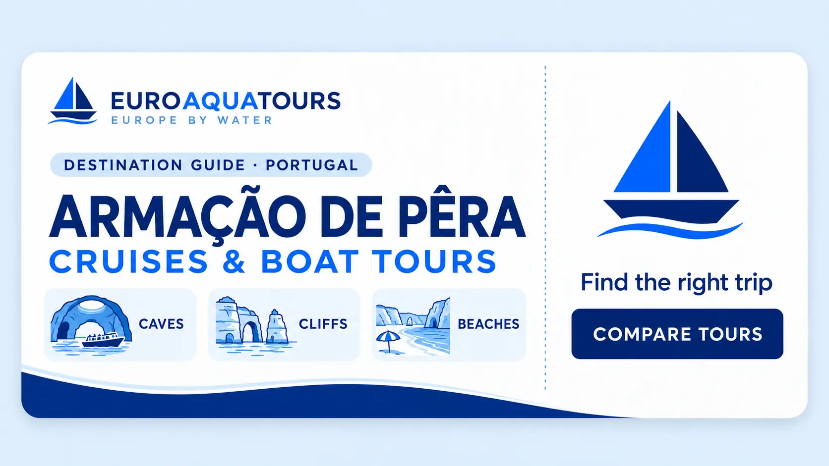 Armação de Pêra, Portugal cruises and boat tours destination guide by EuroAquaTours