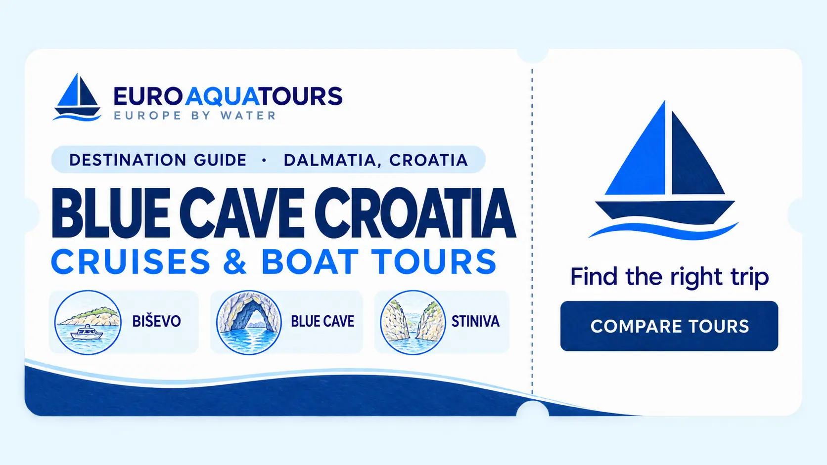 Blue Cave Croatia boat tours with Biševo, the Blue Cave and Stiniva Cove