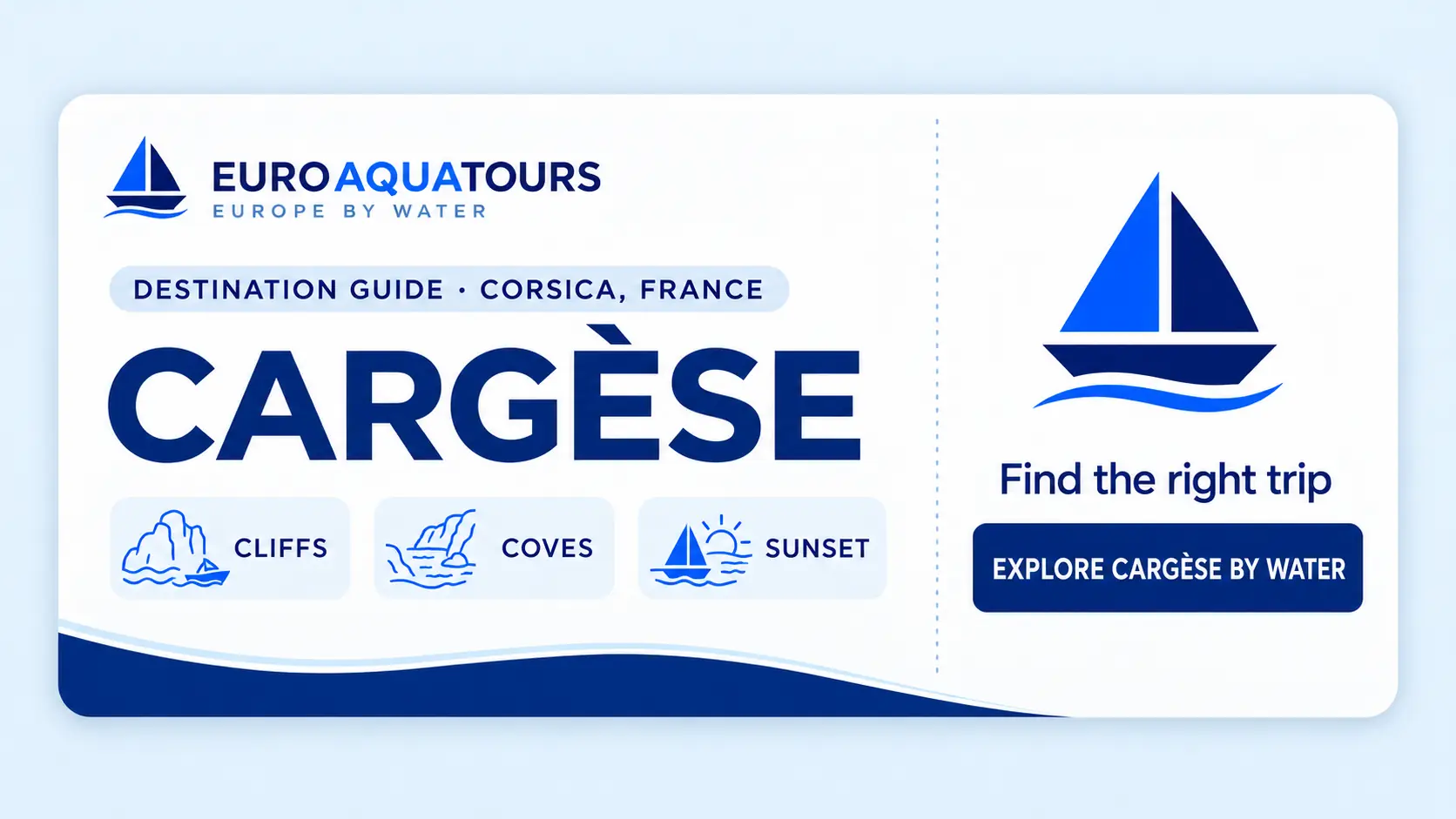 Cargèse, Corsica cruises and boat tours destination guide by EuroAquaTours