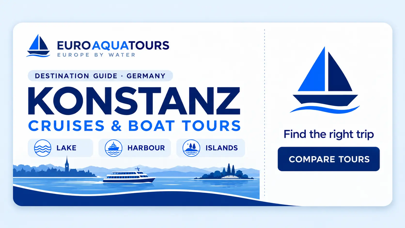 Konstanz, Germany cruises and boat tours destination guide by EuroAquaTours