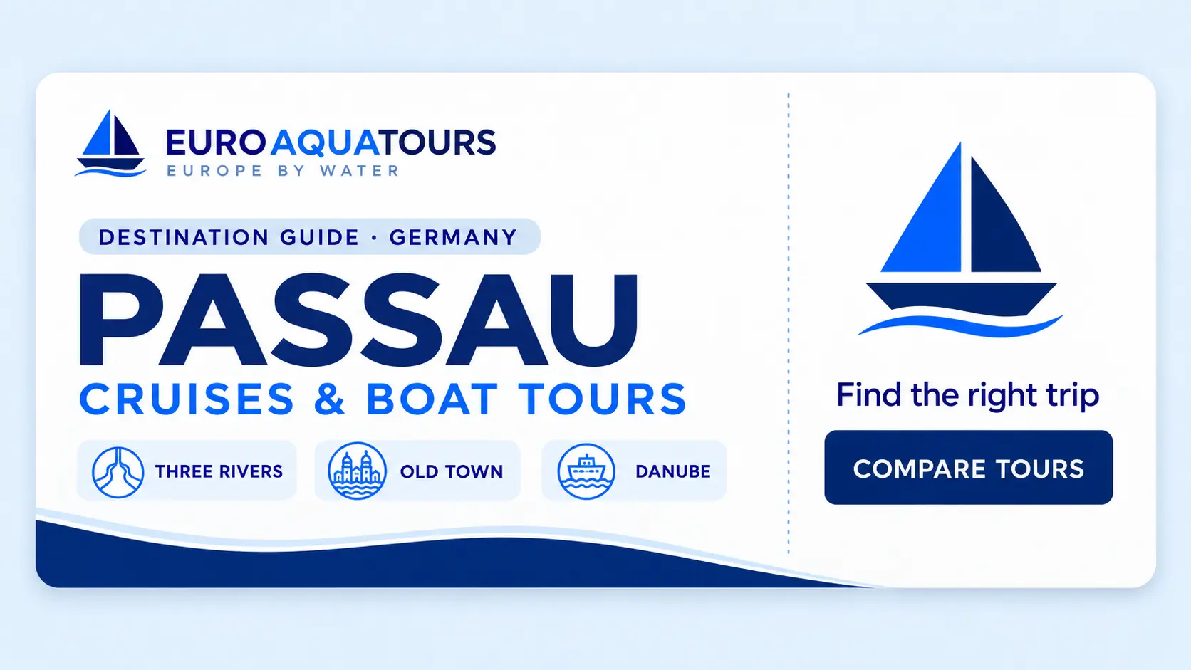 Passau, Germany cruises and boat tours destination guide by EuroAquaTours