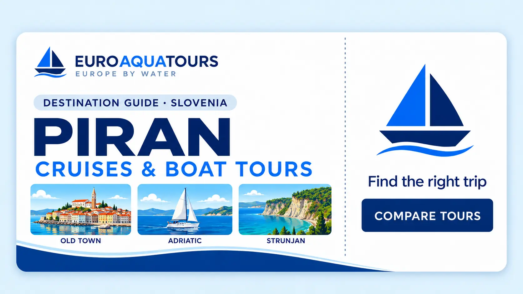 Piran, Slovenia cruises and boat tours destination guide by EuroAquaTours
