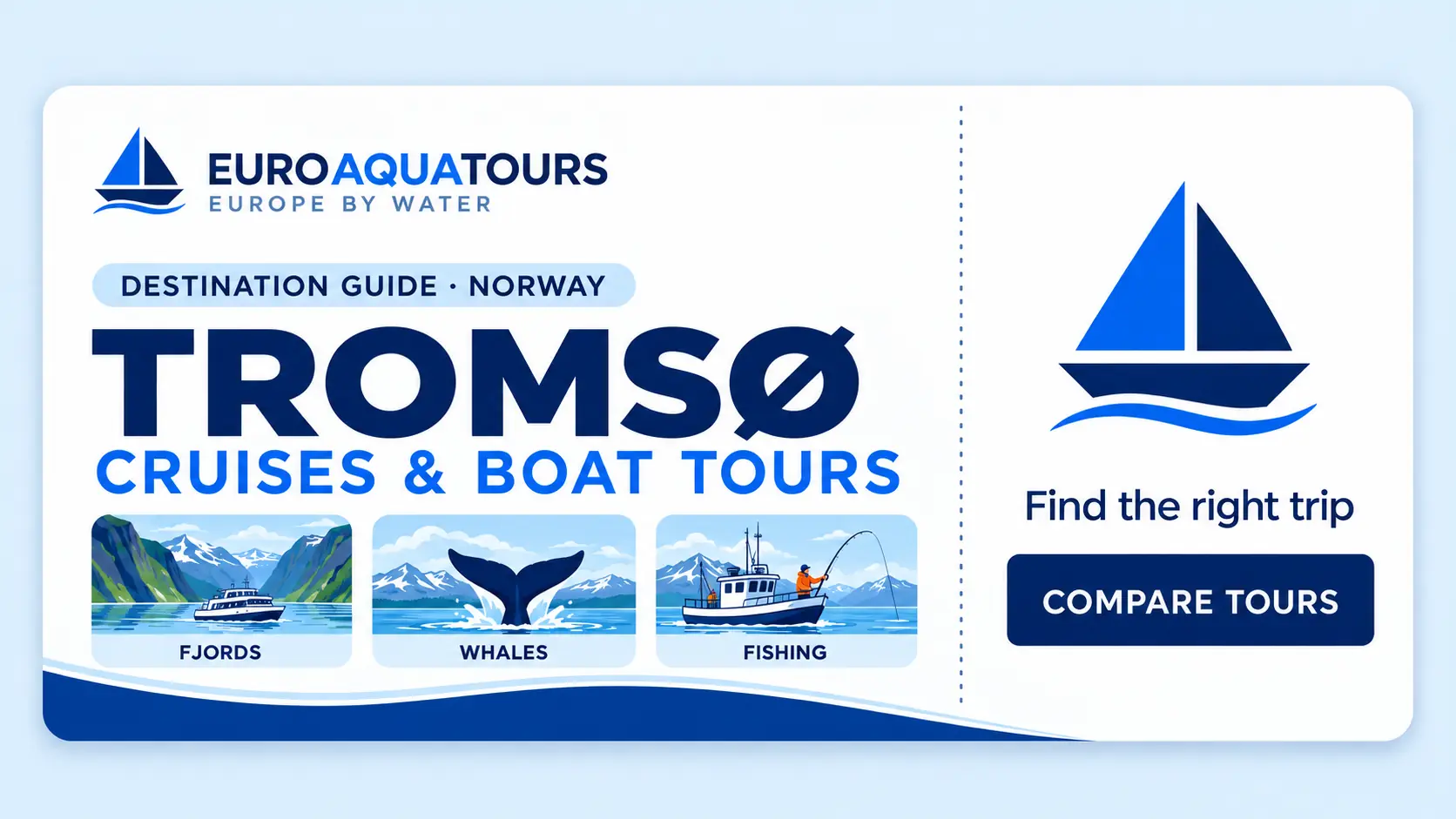 Tromsø, Norway cruises and boat tours destination guide by EuroAquaTours