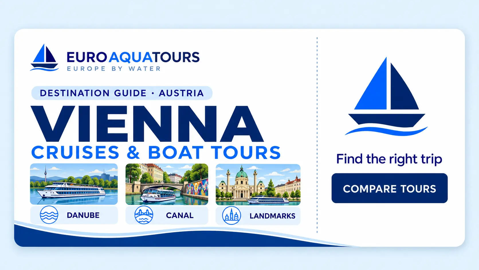 Vienna, Austria cruises and boat tours destination guide by EuroAquaTours