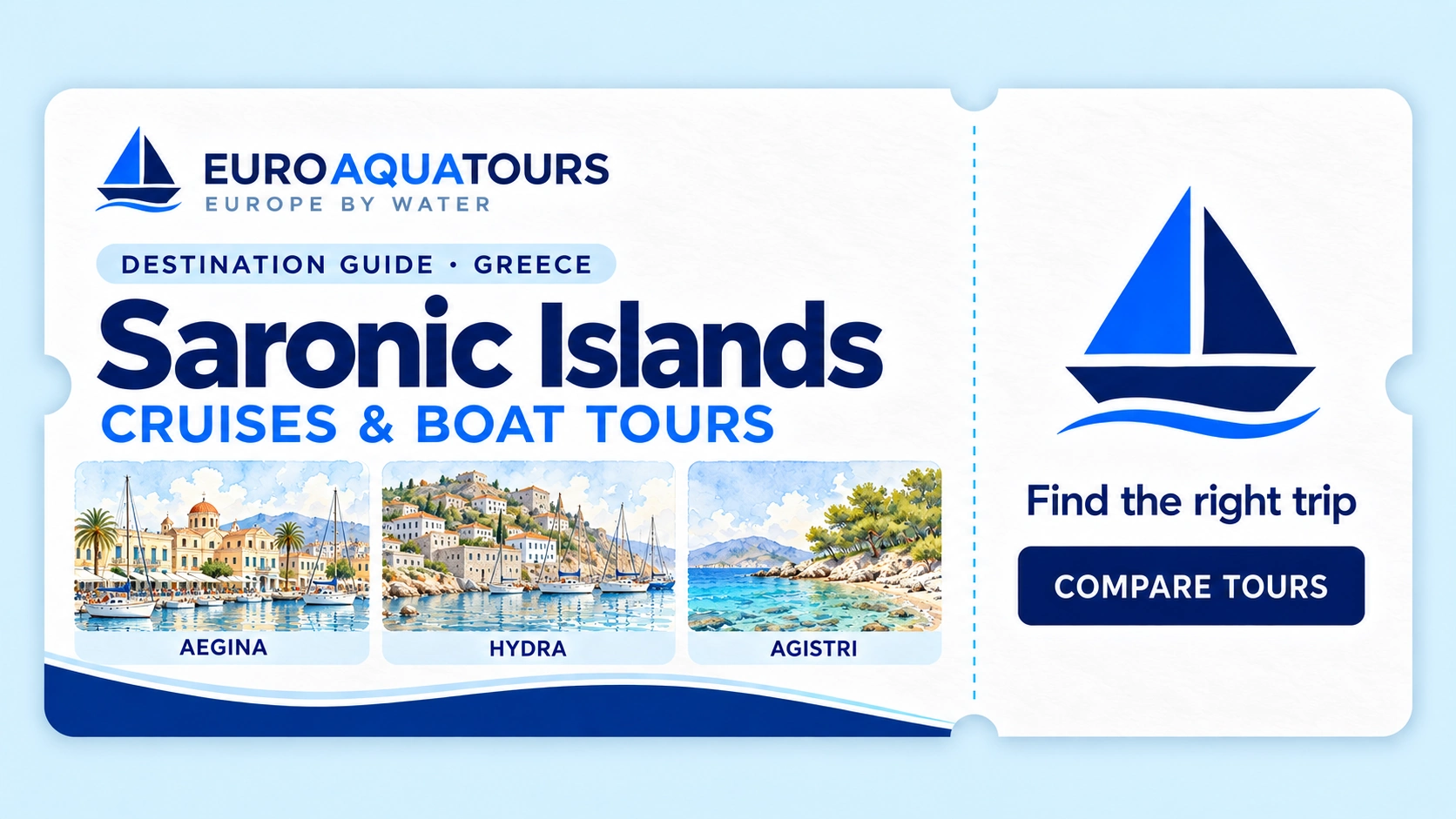 Saronic Islands destination guide with Aegina, Hydra and Agistri