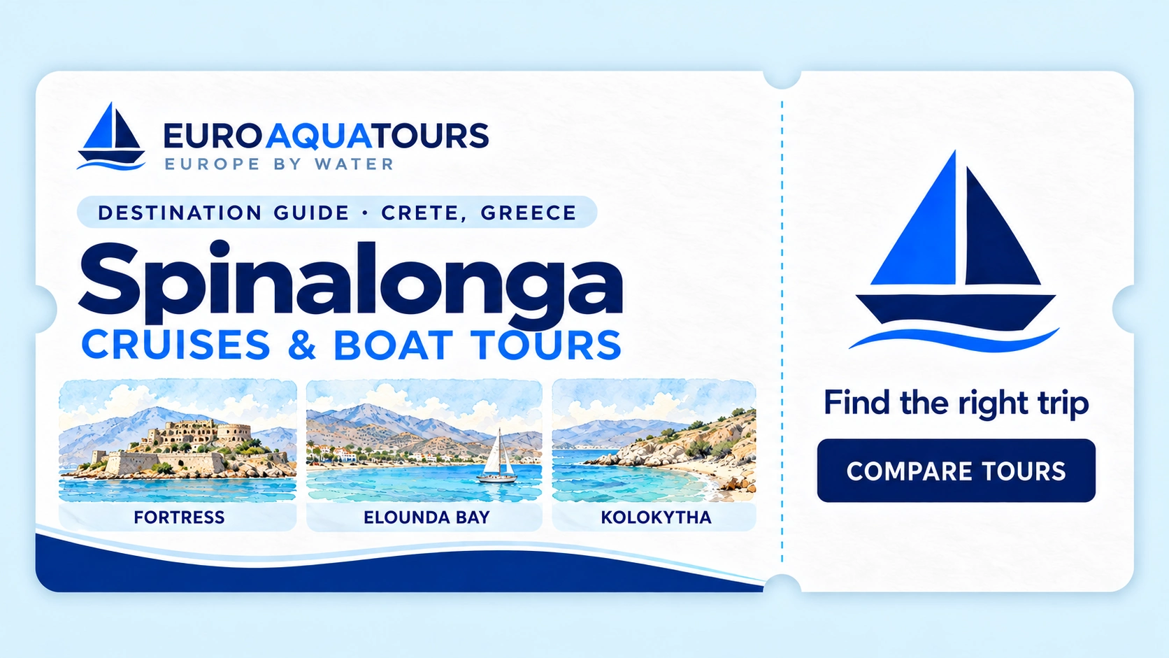 Spinalonga destination guide with fortress, Elounda Bay and Kolokytha
